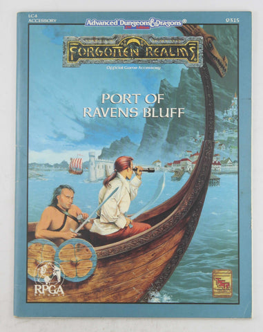 AD&D 2e Port of Ravens Bluff Forgotten Realms VG, by Rabe, Williams  