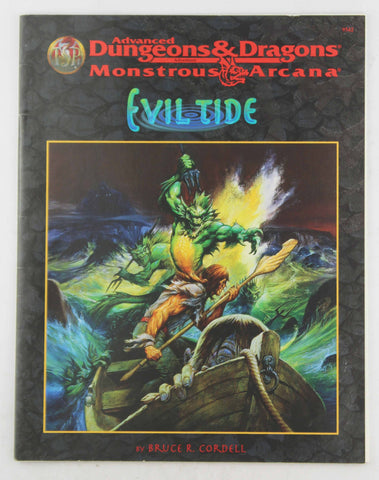 Evil Tide (Advanced Dungeons & Dragons/Monstrous Arcana Accessory), by Cordell, Bruce R.  