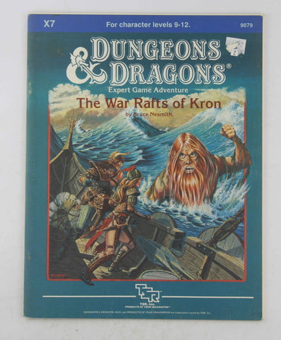 D&D X7 The War Rafts of Kron VG, by Nesmith  