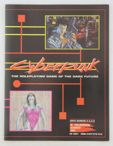 Cyberpunk RPG Data Screen and Module When The Chips Are Down, by Various  