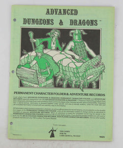 AD&D Permanent Character Folder & Adventure Record  VG, by Various  