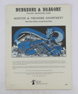 D&D Monster & Treasure Assortment Set One Levels One-Nine, by Various  