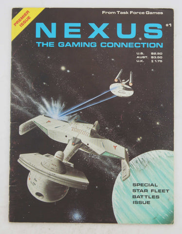 Nexus The Gaming Connection #1 Premier Issue April/May 1982, by   