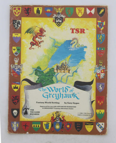 AD&D The World of Greyhawk Folio VG, by Gary Gygax  