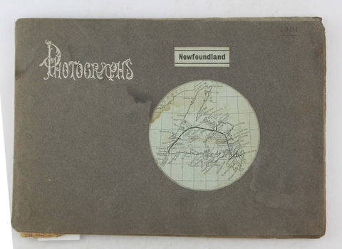 Newfoundland Labrador Photograph Scrap Book 1901 Vacation Trip Unique, by Jermawe?  