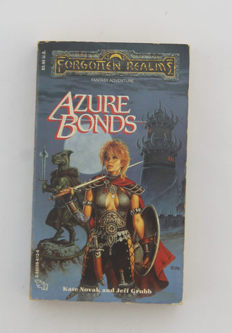 Azure Bonds (Forgotten Realms), by Grubb, Jeff,Novak, Kate  First Edition