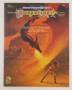 AD&D 2e Knight's Sword Dragonlance VG, by McComb, Reid  
