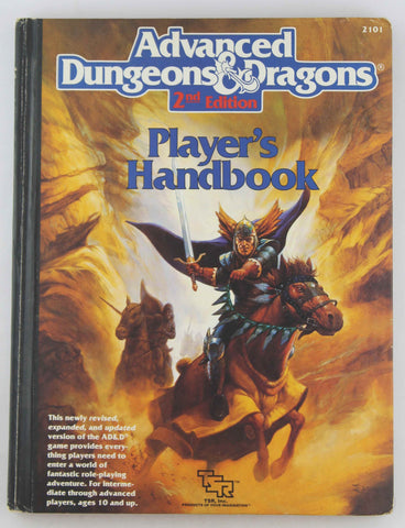 AD&D 2e Player's Handbook Rubbed, by Various  