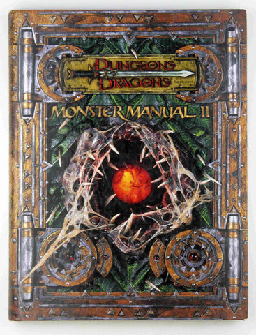 Monster Manual II (Dungeons & Dragons d20 3.0 Fantasy Roleplaying Supplement), by Bonny, Edward, Winter, Steve, Redman, Rich, Grubb, Jeff  