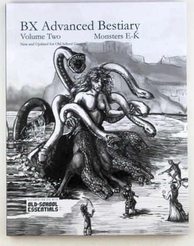 BX Advanced Bestiary Volume 2 Monsters E-K OSR RPG, by Todd Leback  