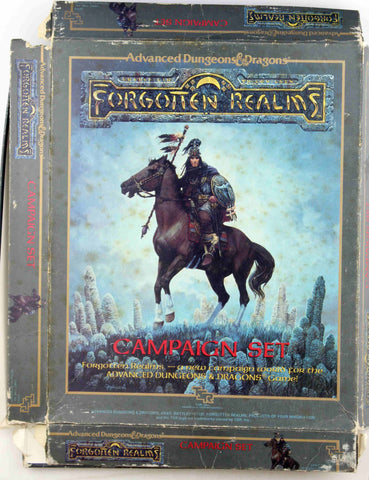 AD&D Forgotten Realms Campaign Set AD&D 2e 1031, by Greenwood  