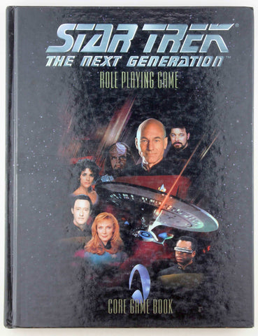 Core Game Book (Star Trek: The Next Generation Role Playing Game), by Last Unicorn Games  
