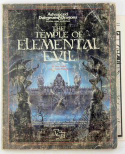 The Temple of Elemental Evil (Advanced Dungeons & Dragons, official game adventure), by Gary Gygax, Frank Mentzer  