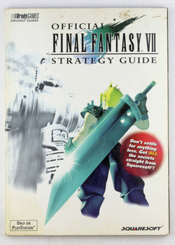 Official Final Fantasy VII Strategy Guide, Playstation Version, by Cassady, David  