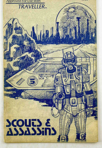 Scouts & Assassins (Traveller RPG), by Rapp, Donald P  