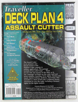 Traveller Deck Plan 4: Assault Cutter (GURPS), by Steve Jackson Games  