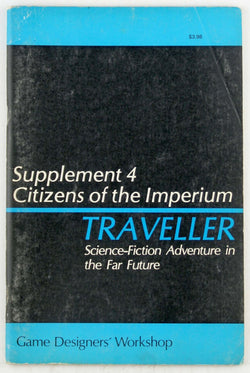 TRaveller RPG Supplement 4 Citizens of the Imperium, by In House  