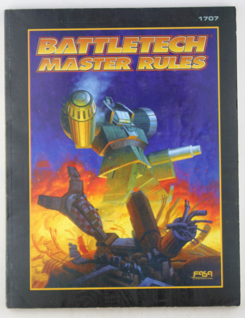 Battletech Master Rules 1707 VG, by In House – Chris Korczak, Bookseller