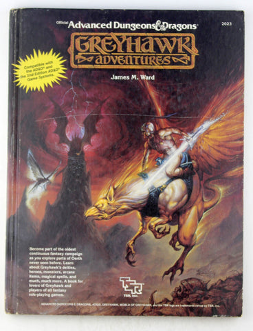 AD&D Greyhawk Adventures, by James M Ward  