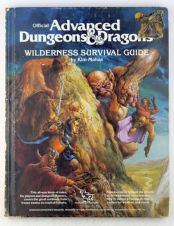Official Advanced Dungeons and Dragons: Wilderness Survival Guide, by Kim Mohan  