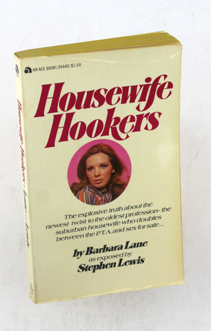 Housewife Hookers, by LANE, BARBARA  First Edition
