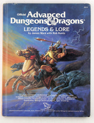 AD&D Legends & Lore, by James Ward, Rob Kuntz  