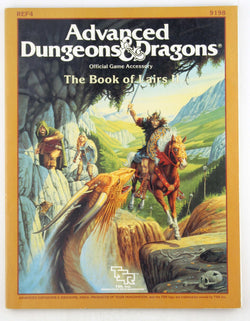 AD&D The Book of Lairs II VG, by Anne Brown, et al  