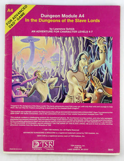 AD&D A4 In The Dungeons of the Slave Lords Pen, by Schick  