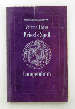Priest's Spell Compendium, Volume 3 (Advanced Dungeons & Dragons), by Wizards Team  
