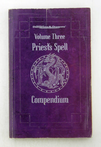 Priest's Spell Compendium, Volume 3 (Advanced Dungeons & Dragons), by Wizards Team  