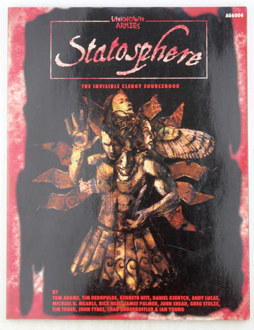 Statosphere: The Invisible Clergy Sourcebook (Unknown Armies), by Tynes, John  