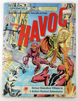 Trouble for Havoc (Superworld / Villains & Vigilantes / Champions), by unknown author  