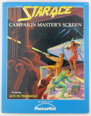 Star Ace : Campaign Master's Screen featuring Ace in the Hole, by Mark Acres  