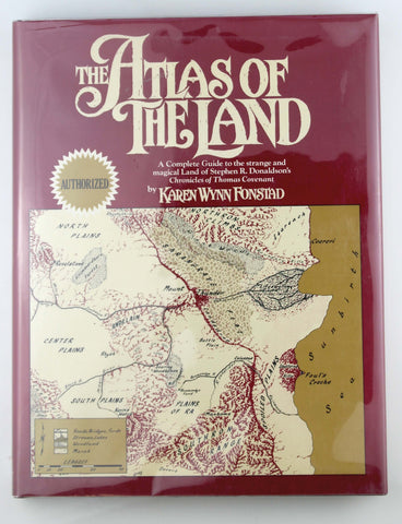 The Atlas of the Land, by Fonstad, Karen Wynn Signed First Edition