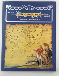 Atlas of the Dragonlance World (Dragonlance Books), by Fonstad, Karen Wynn  