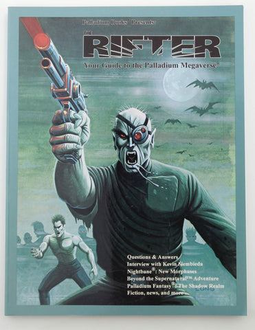 The Rifter No. 20 : Sourcebook & Guide to the Palladium Megaverse, by Shawn Merrow, Kevin Siembieda  First Edition
