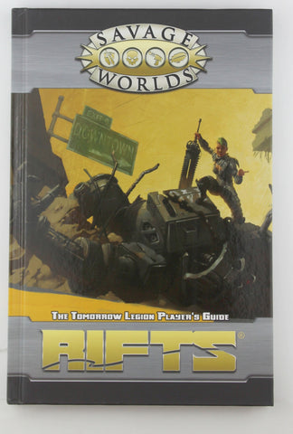 Savage Worlds: Rifts?: The Tomorrow Legion Players Guide (Hardback)(S2P11200LE, by Pinnacle Entertainment  