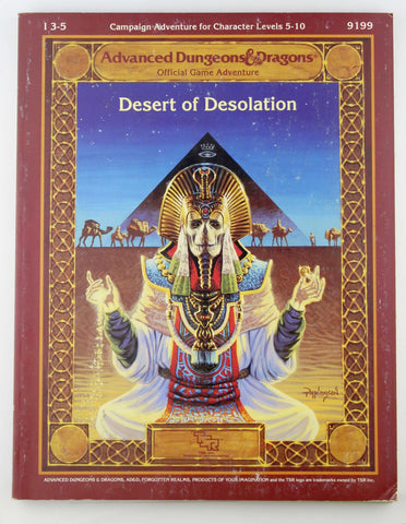 AD&D I3-5 Desert of Desolation Complete, by Hickman, Meyers  