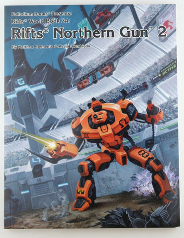 Northern Gun 2, by Matthew Clements,Kevin Siembieda  