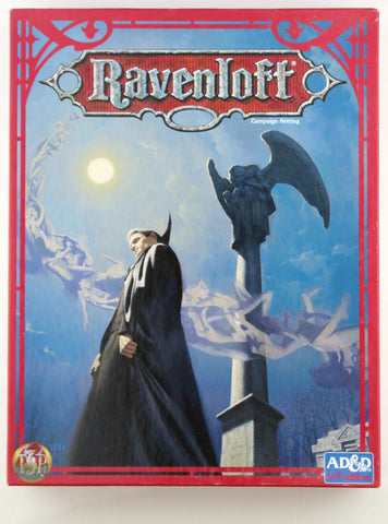 AD&D 2e Ravenloft Campaign Setting Box Set w Deck, by In House  