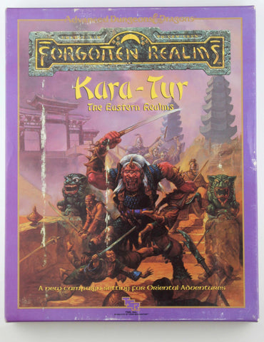 Kara-Tur: The Eastern Realms (AD&D/Forgotten Realms/Oriental Adventures) [BOX SET], by Cook, David  
