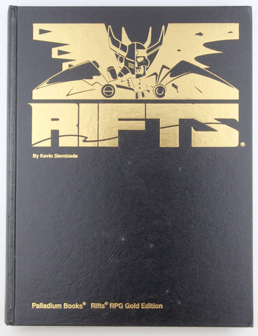 Rifts RPG Gold Edition 526/600, by Kevin Siembieda Signed 