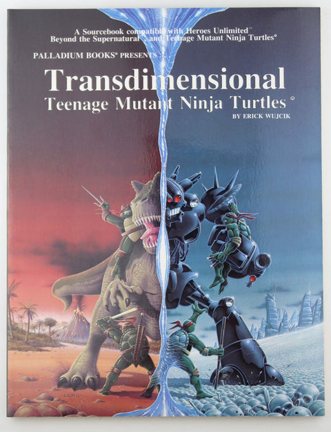 Transdimensional Teenage Mutant Ninja Turtles RPG, by Erick Wujcik Sig ...
