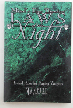 Minds Eye Theatre Laws of the the Night Revised, by In House  