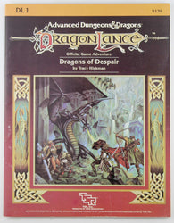 AD&D DL1 Dragons of Despair Dragonlance, by Tracy Hickman  