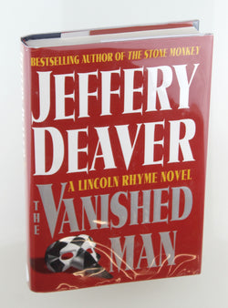 The Vanished Man: A Lincoln Rhyme Novel (Deaver, Jeffery), by Deaver, Jeffery Signed First Edition