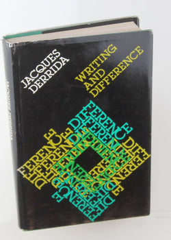 Writing and Difference (English and French Edition), by Derrida, Jacques  First Edition