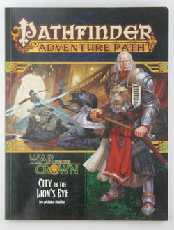 Pathfinder Adventure Path: War for the Crown 4 of 6-City in the Lion's Eye, by Pett, Richard  