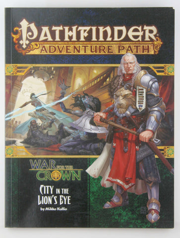 Pathfinder Adventure Path: War for the Crown 4 of 6-City in the Lion's Eye, by Pett, Richard  
