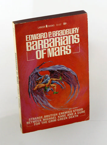 Barbarians of Mars, by Bradbury, Edward P. Signed 